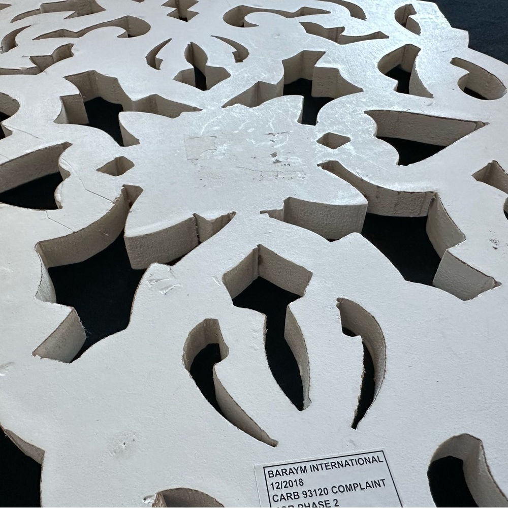 Intricate Cream Wall Art Panel - Picture 15 of 16